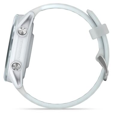 Смарт-часы Garmin Forerunner 570 - 42MM, Whitestone/Cloud Blue, GPS (010-02970-01) фото №5