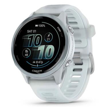 Смарт-часы Garmin Forerunner 570 - 42MM, Whitestone/Cloud Blue, GPS (010-02970-01) фото №1