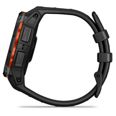 Смарт-часы Garmin Instinct 3, 45mm, Solar, Black Bezel with Black Band, GPS смарт-часы (010-02934-00) фото №7
