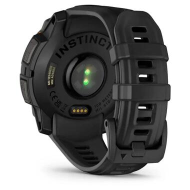 Смарт-часы Garmin Instinct 3, 45mm, Solar, Black Bezel with Black Band, GPS смарт-часы (010-02934-00) фото №5