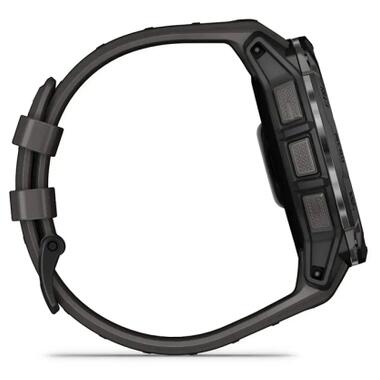 Смарт-часы Garmin Instinct 3, 50mm, AMOLED, Black Bezel with Charcoal Band, GPS (010-03020-00) фото №7