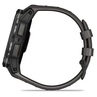 Смарт-часы Garmin Instinct 3, 50mm, AMOLED, Black Bezel with Charcoal Band, GPS (010-03020-00) фото №6
