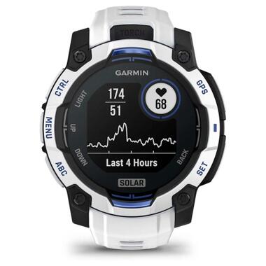 Смарт-часы Garmin Instinct 3, 45mm, Solar, Whitestone with Whitestone Band (010-02934-03) фото №8