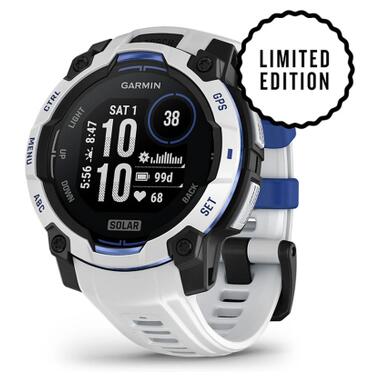 Смарт-часы Garmin Instinct 3, 45mm, Solar, Whitestone with Whitestone Band (010-02934-03) фото №1