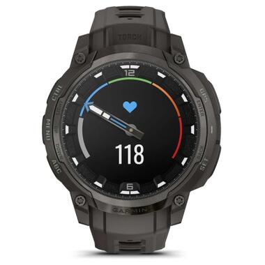 Смарт-часы Garmin Instinct Crossover AMOLED, Charcoal Grey/Charcoal Grey (010-03398-00) фото №11