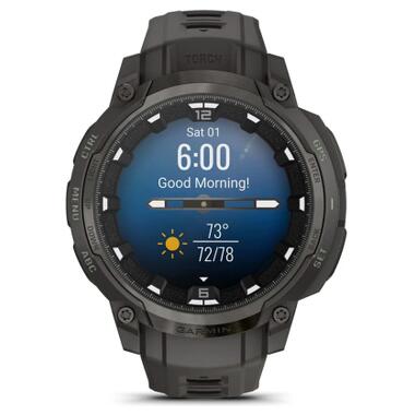 Смарт-часы Garmin Instinct Crossover AMOLED, Charcoal Grey/Charcoal Grey (010-03398-00) фото №10