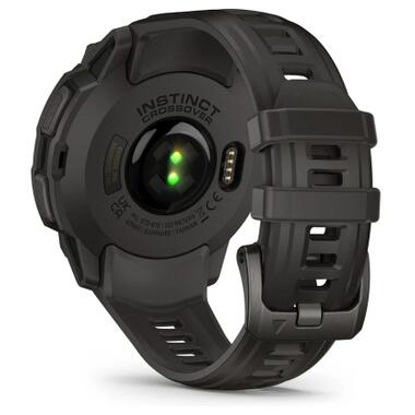 Смарт-часы Garmin Instinct Crossover AMOLED, Charcoal Grey/Charcoal Grey (010-03398-00) фото №6