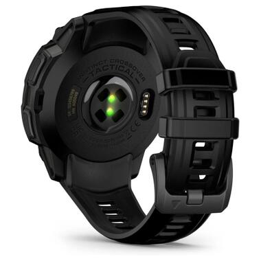 Смарт-часы Garmin Instinct Crossover AMOLED, Tactical, Black/Black (010-03398-02) фото №6