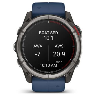 Смарт-часы Garmin quatix 8 51mm, AMOLED, Saph (010-02905-91) фото №6