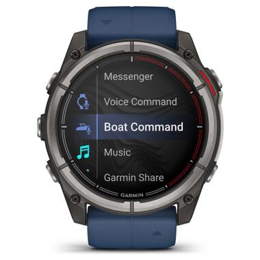 Смарт-часы Garmin quatix 8 51mm, AMOLED, Saph (010-02905-91) фото №2