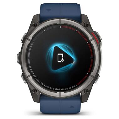 Смарт-часы Garmin quatix 8 51mm, AMOLED, Saph (010-02905-91) фото №8