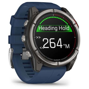 Смарт-часы Garmin quatix 8 51mm, AMOLED, Saph (010-02905-91) фото №3