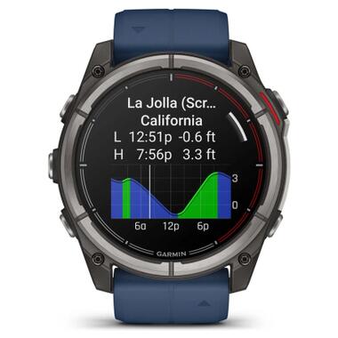 Смарт-часы Garmin quatix 8 51mm, AMOLED, Saph (010-02905-91) фото №7