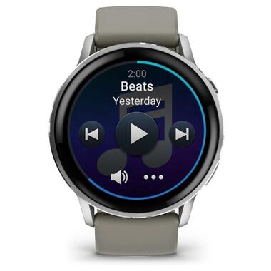 Смарт-часы Garmin Venu 4 (45mm), Black w/ Silver + Gray (010-03014-01) фото №6