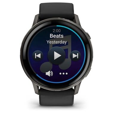 Смарт-часы Garmin Venu 4 (45mm), Black w/ Slate + Black, GPS (010-03014-00) фото №7