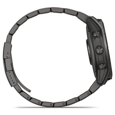 Смарт-часы Garmin D2 Mach 2, 47mm, Saph, Bare Ti/Blk w/LthrBd, GPS (010-02904-31) фото №4