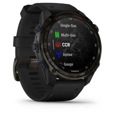 Смарт-часы Garmin Descent Mk3i 51mm Cbn Gry DLC Ti/Blk Dive Cmptr, EURC, EMEA, GPS (010-02752-16) фото №3