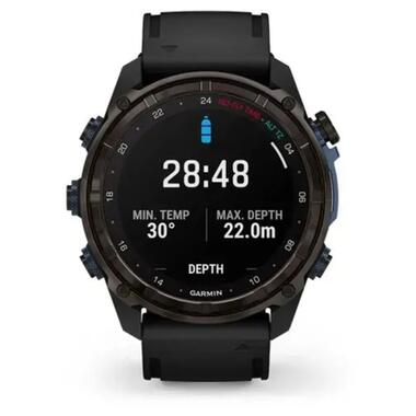 Смарт-часы Garmin Descent Mk3i 51mm Cbn Gry DLC Ti/Blk Dive Cmptr, EURC, EMEA, GPS (010-02752-16) фото №10
