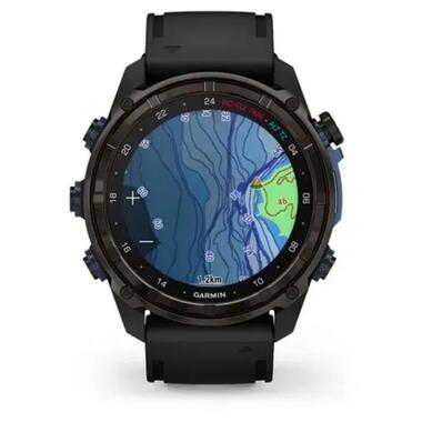 Смарт-часы Garmin Descent Mk3i 51mm Cbn Gry DLC Ti/Blk Dive Cmptr, EURC, EMEA, GPS (010-02752-16) фото №8