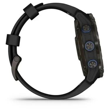 Смарт-часы Garmin Descent Mk3i 51mm Cbn Gry DLC Ti/Blk Dive Cmptr, EURC, EMEA, GPS (010-02752-16) фото №4