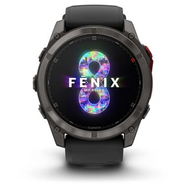 Смарт-часы Garmin fenix 8, MicroLED, GPS (010-03380-05) фото №2