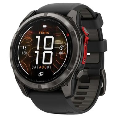 Смарт-часы Garmin fenix 8, MicroLED, GPS (010-03380-05) фото №1