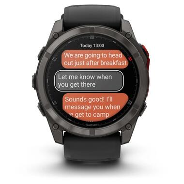 Смарт-часы Garmin fenix 8, MicroLED, GPS (010-03380-05) фото №8