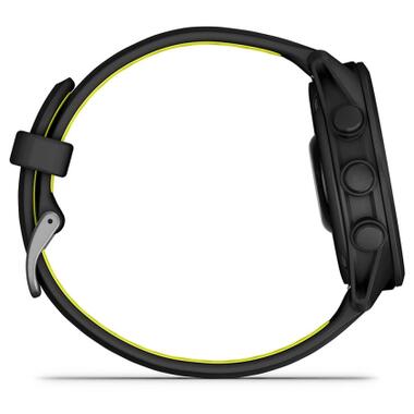 Смарт-часы Garmin Forerunner 170 Music, GPS, WiFi, Black/Amp Yellow, GPS (010-03920-10) фото №4