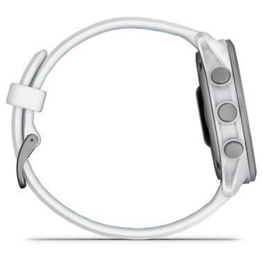 Смарт-часы Garmin Forerunner 170 Music, GPS, WiFi, Whitestone/Cloud Blue, GPS (010-03920-11) фото №4