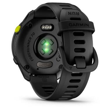 Смарт-часы Garmin Forerunner 170, GPS, Black/Amp Yellow, GPS (010-03920-00) фото №6