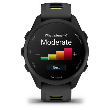 Смарт-часы Garmin Forerunner 170, GPS, Black/Amp Yellow, GPS (010-03920-00) фото №7