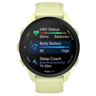 Смарт-часы Garmin Forerunner 70, GPS, Citron, GPS (010-04307-02) фото №2
