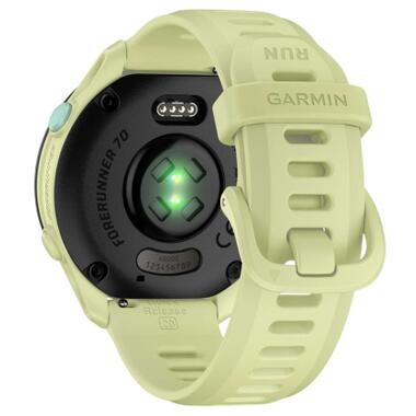 Смарт-часы Garmin Forerunner 70, GPS, Citron, GPS (010-04307-02) фото №6