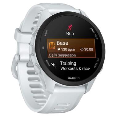 Смарт-часы Garmin Forerunner 70, GPS, Whitestone, GPS (010-04307-01) фото №3