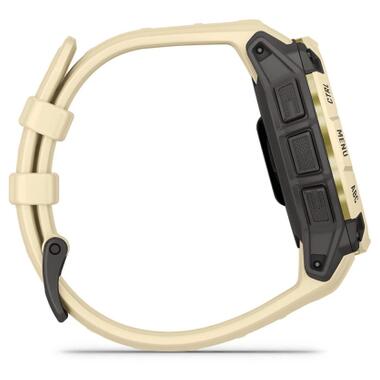 Смарт-часы Garmin Instinct 3, 45mm, AMOLED, Citrine/Gray with Citrine Band, GPS (010-02936-02) фото №4