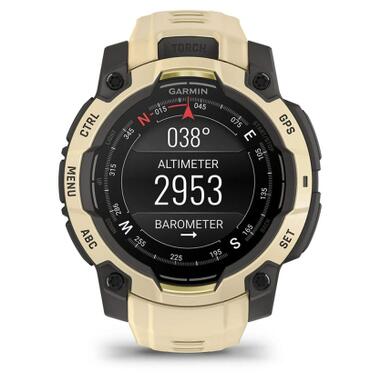 Смарт-часы Garmin Instinct 3, 45mm, AMOLED, Citrine/Gray with Citrine Band, GPS (010-02936-02) фото №9