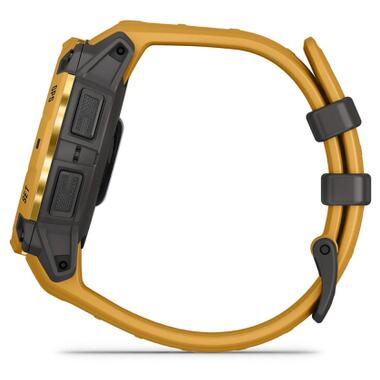 Смарт-часы Garmin Instinct 3, 45mm, Solar, Sunburst with Sunburst/Gray Accents, GPS (010-02934-02) фото №5