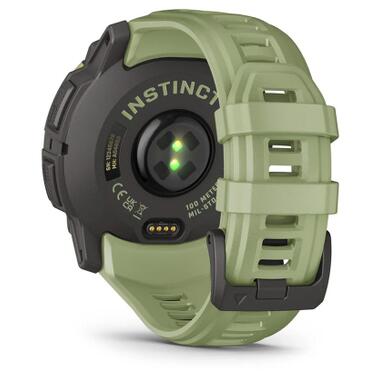 Смарт-часы Garmin Instinct 3, 50mm, AMOLED, Fern Green/Gray, Fern Green Band, GPS (010-03020-02) фото №6