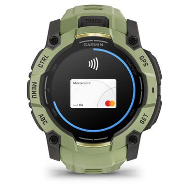 Смарт-часы Garmin Instinct 3, 50mm, AMOLED, Fern Green/Gray, Fern Green Band, GPS (010-03020-02) фото №10