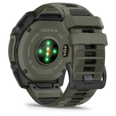 Смарт-часы Garmin Tactix 8 Cerakote, Olive Drab, 51mm, GPS (010-04553-11) фото №6