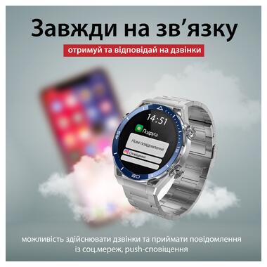 Смарт-годинник SmartX X5Max +2 ремінці Сірий (UR154G) фото №7