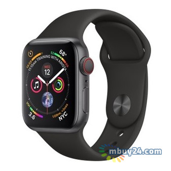 Смарт-часы Apple Watch Series 4 GPS + LTE 40mm Gray Alum (MTUG2/MTVD2) фото №1