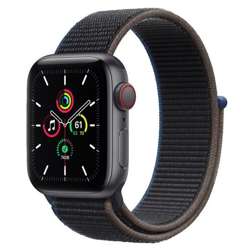 Смарт-годинник Apple Watch 40mm Space Grey / Aluminium Case Charcoal Sport Loop - Band GPS LTE (MYEE2) фото №1