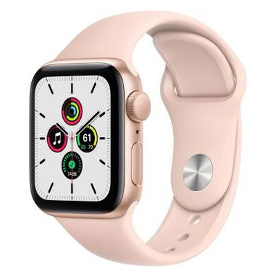 Смарт-годинник Apple Watch SE GPS 40mm Gold Aluminium Case with Pink Sand Sport (MYDN2UL/A) фото №1
