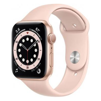 Смарт-годинник Apple Watch Series 6 GPS, 40mm Gold Aluminium Case with Pink Sand (MG123UL/A) фото №1
