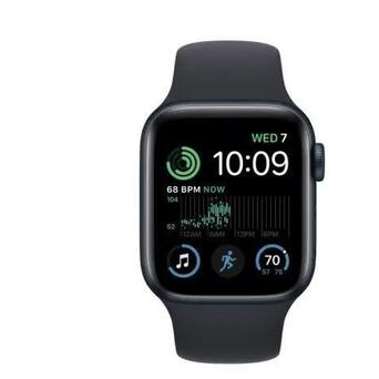 Смарт-годинник Apple Watch SE 2 GPS 44mm Midnight Aluminum Case with Midnight Sport Band - M/L (MNTG3) фото №2
