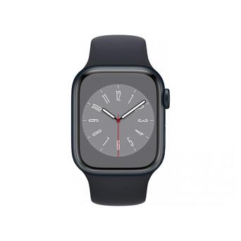 Смарт-годинник Apple Watch Series 8 GPS 45mm Midnight Aluminum Case w. Midnight Sport Band - M/L (MNUL3) фото №2