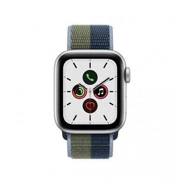 Смарт-годинник Apple Watch SSE 2021 MKQM3, 40mm, Slv/Almn Case, Abyss Blue/Moss Green Sport Loop, GPS LTE фото №2