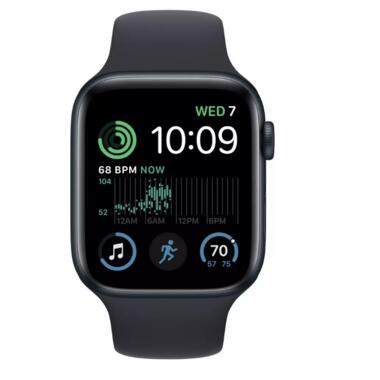 Смарт-годиннник Apple Watch SE 2 GPS 40mm Midnight Aluminum Case w. Midnight S. Band - M/L (MNT83) фото №2