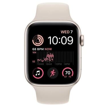 Розумний годинник Apple Watch SE 2 GPS Cellular 40mm Starlight Aluminium Case with Starlight Sport Band (MNPH3) фото №2